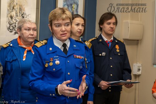 Открытие выставки работ  художника-иллюстратора Евгении Ивановны Стерлиговой _DSC5924